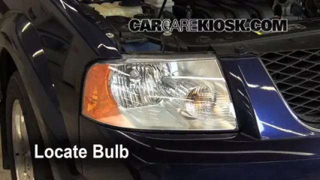 2007 Ford Freestyle Limited 3.0L V6 Éclairage Feu clignotant avant (remplacer l'ampoule)